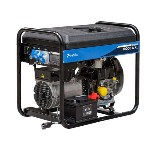Groupe électrogène DIESEL monophasé 9 kW SDMO