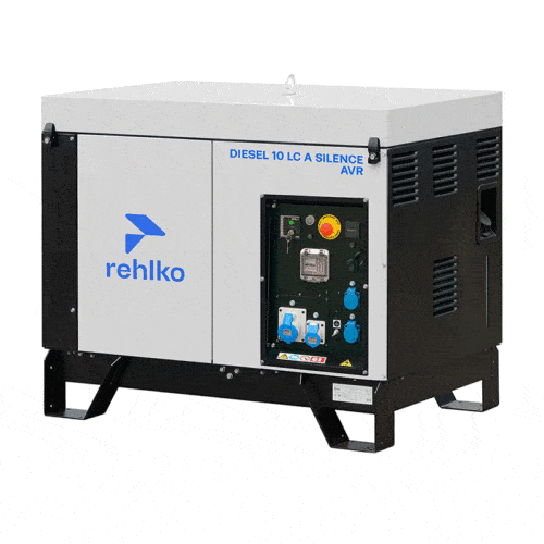 Groupe électrogène 8 kVA diesel silencieux AVR