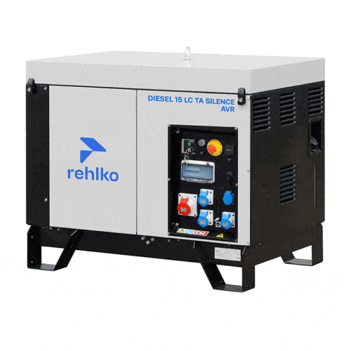 Groupes électrogène diesel silencieux 9,5 kW AVR SDMO