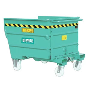 Benne renversable avec roues IMER