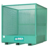 Cage sécurisée pour manutention des palettes IMER