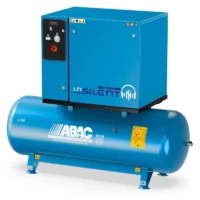 Compresseur d'air silencieux cylindres fonte 500 litres 10 CV ABAC