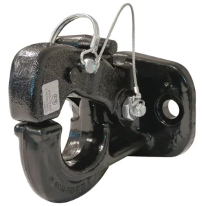 Crochet d'attelage fixe 3,5T 2 trous 17x90 mm