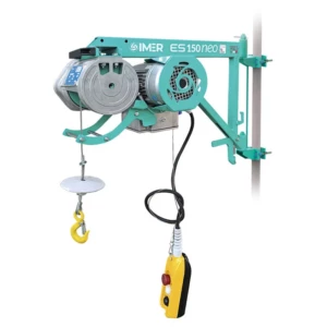 Treuil IMER avec télécommande 150 kg 230 Volts
