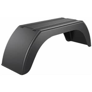 Garde-boues plastique noir 10"