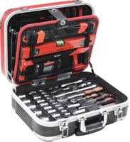 Mallette outil de dépannage sur roues 133 pièces 1/4" et 1/2"