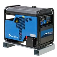 Groupe électrogène 10kVA essence monophasé 10,5kW SDMO