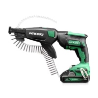 Visseuse automatique 18V 4Ah Brushless 1/4" réversible HIKOKI