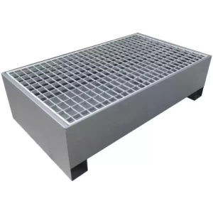 Le bac de rétention en acier 2 fûts 220L DRAKKAR