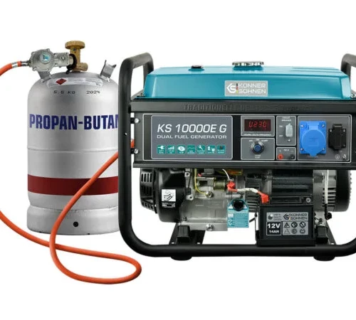 Groupe électrogène essence gaz 8000 W