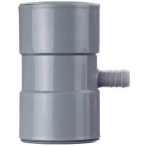 Collecteur d'eau de pluie avec sortie cannelée pour tuyau Ø 25