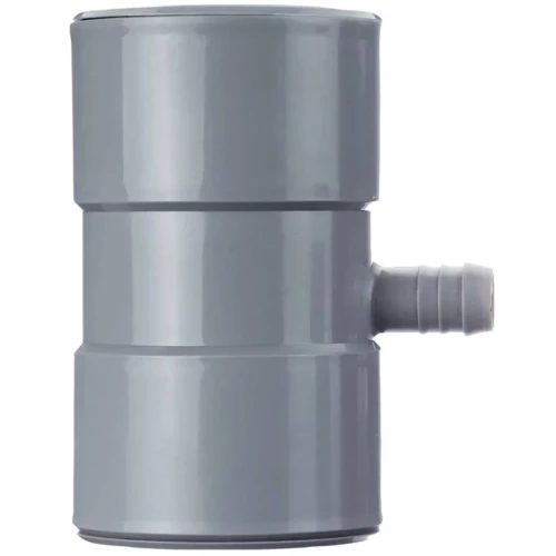 Collecteur d'eau de pluie avec sortie cannelée pour tuyau Ø 25