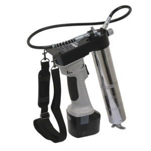Pompe à graisse 18V avec 2 batteries Ni-Mh DRAKKAR Pompe à graisse 18V avec 2 batteries Ni-Mh DRAKKAR