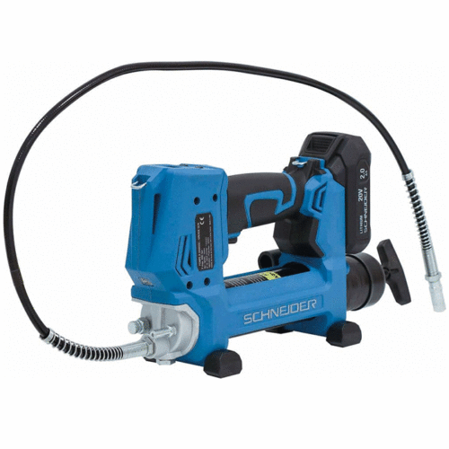 Pompe à graisse 690 bar sur batterie 20V SCHNEIDER
