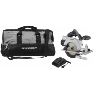 Pack scie circulaire 20V 1 batterie + sac de transport SCHNEIDER