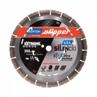 Disque diamant 4x4 EXTREME SILENCIO Ø300 x 25.4mm NORTON CLIPPER