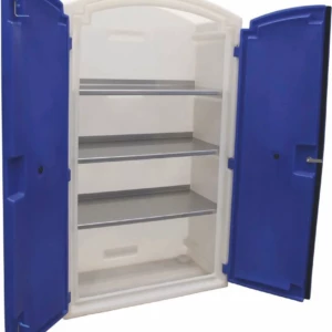 Armoire de rétention 100% PEHD 3 étagères Inox DRAKKAR