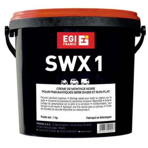 Crème de montage pneu noir 1 Kg