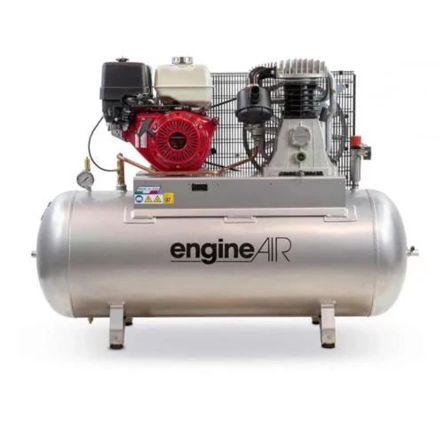 Compresseur d'air autonome moteur HONDA 270 litres 11,7 CV ABAC