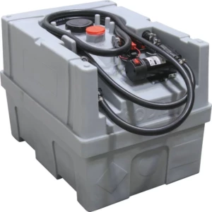 Cuve de ravitaillement gasoil PE 200L pompe 12V 40 l/min STILKER