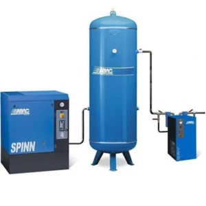 Compresseur d'air à vis 15 CV avec sécheur ABAC