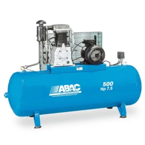 Compresseur d'air ABAC marche lente 500 litres 7,5 CV Compresseur d'air ABAC marche lente 500 litres 7,5 CV