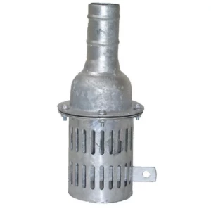 Crépine acier à clapet passage oblong 6 mm Ø 75 mm Crépine acier à clapet passage oblong 6 mm Ø 75 mm