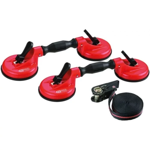 Jeu de ventouses double pour pare-brise KS TOOLS