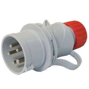 Fiche mâle 5 broches 3P+N+T 400V 16 A Fiche mâle 5 broches 3P+N+T 400V 16 A