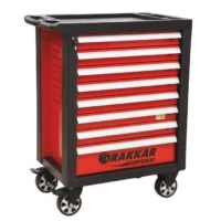 Servante d'atelier 8 tiroirs composée de 320 outils DRAKKAR