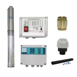 Kit pompe de forage mono 4" moteur huile RENSON Kit pompe de forage mono 4" moteur huile RENSON