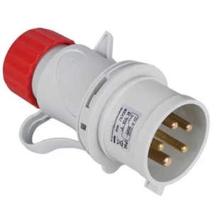 Fiche mâle 5 broches 3P+N+T 400V Fiche mâle 5 broches 3P+N+T 400V