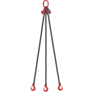 Elingue chaine 3 brin ajustable 11.2 T 4 m IDMAT