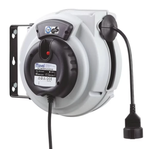 Enrouleur électrique automatique 10m 3G2,5mm2 230V