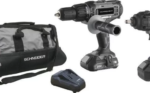 Pack 20V perceuse 50Nm SCHNEIDER