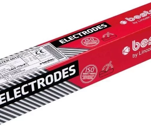 Electrode de soudage à l'arc rutile 2,0x350mm - demi-boîte de 161 pcs