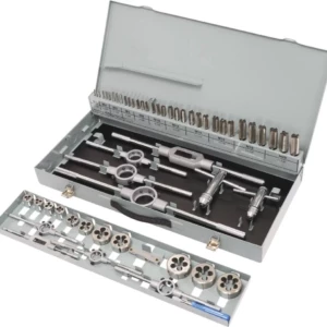 Taraud et filière M3 à M20 3 passes coffret 56 pcs DRAKKAR