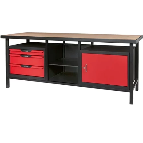 Établi d’atelier professionnel 1 porte et 3 tiroirs KSTOOLS®