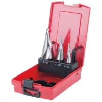 Coffret de 3 forets étagés HSS pour tôles KSTOOLS