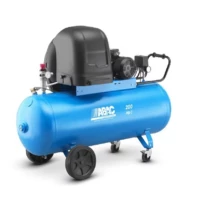 Compresseur d'air à piston insonorisé 200 litres 3 CV ABAC