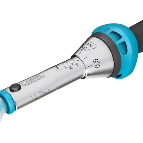 Clé dynamométrique cliquet reversible 1/4” 25 Nm