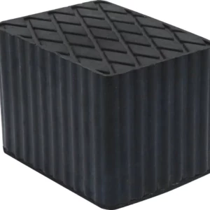 Cale en caoutchouc pour pont élévateur hauteur 120 mm