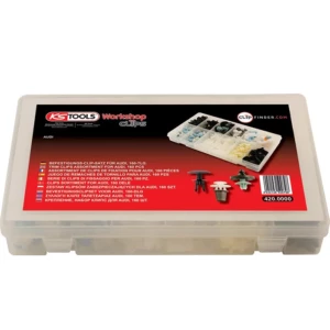 ASSORTIMENT D'AGRAFES POUR AUDI 160 PCS KS TOOLS