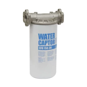 Filtre à gasoil à absorption d'eau avec support 1" et filtre 30μ femelle 1"1/4 Filtre à gasoil à absorption d'eau avec support 1" et filtre 30μ femelle 1"1/4