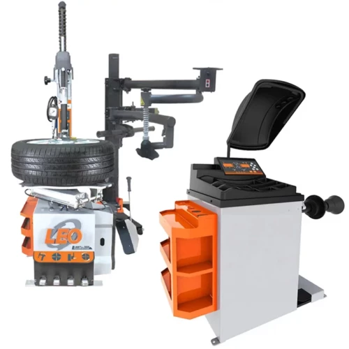 Machine à pneu 220V + Bras assistant + Équilibreuse automatique LEO