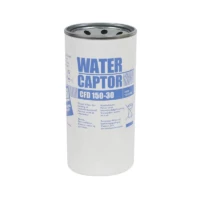 Filtre à gasoil à absorption d'eau 150 l/min 30μ femelle 1"1/4