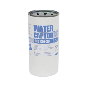 Filtre à gasoil à absorption d'eau 150 l/min 30μ femelle 1"1/4 Filtre à gasoil à absorption d'eau 150 l/min 30μ femelle 1"1/4
