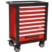 Servante d'atelier 8 tiroirs 176 outils modules carbone DRAKKAR