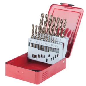 Coffret de 19 forets HSS-Co au cobalt, Ø1,0-10,0 mm Coffret de 19 forets HSS-Co au cobalt, Ø1,0-10,0 mm