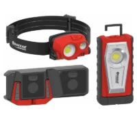 Pack éclairage à induction - Lampe de poche, lampe frontale et chargeur